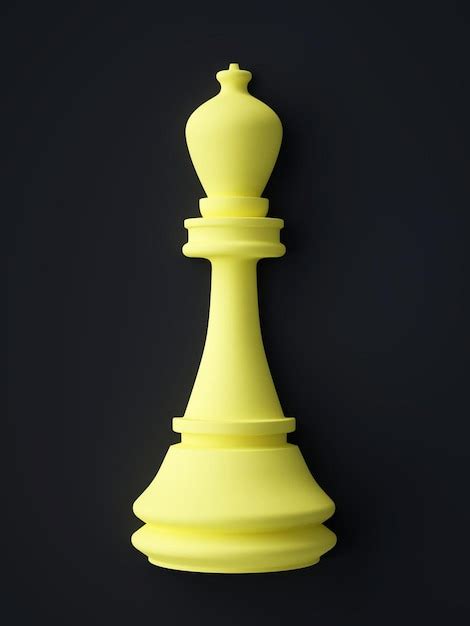 Premium Photo | Bishop chess piece symbol 3d render