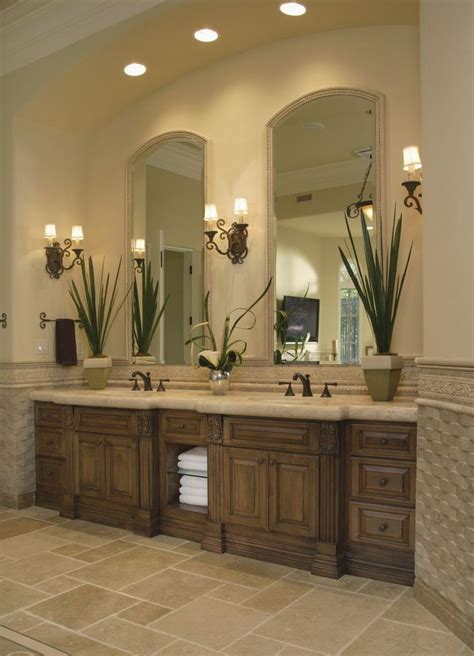 Rise And Shine! Bathroom Vanity Lighting Tips | Bathroom remodel master, Brown bathroom ...