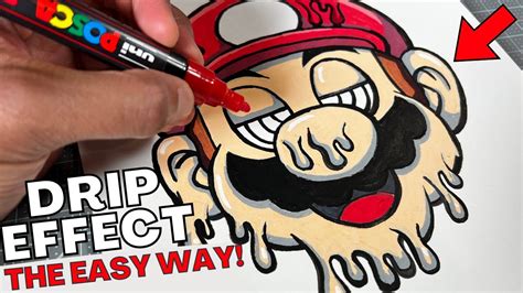 How To Draw The Drip Effect Like A Pro 2024! | Easy Art Tutorial! - YouTube