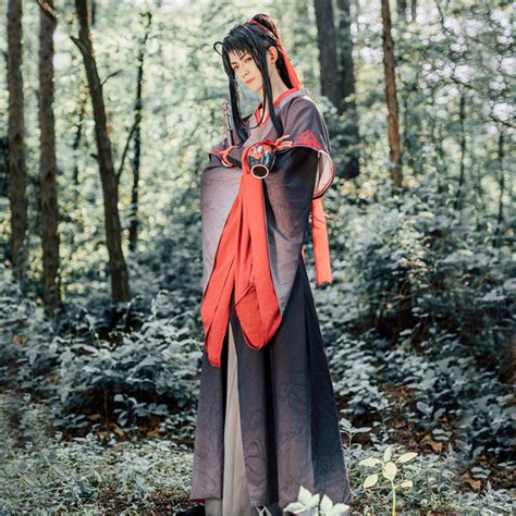 Wei Wuxian Cosplay Mo Xuanyu Costume Anime Grandmaster of | Etsy