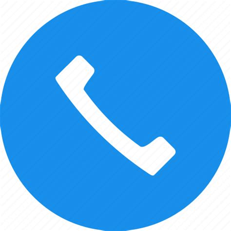 Blue, call, circle, contact, phone, support, talk icon