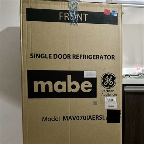 Mabe Single Door Refrigerator, Furniture & Home Living, Furniture ...