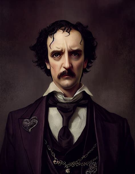 Edgar Allan Poe - Edgar Allan Poe Portraits | OpenSea | Edgar allen poe ...