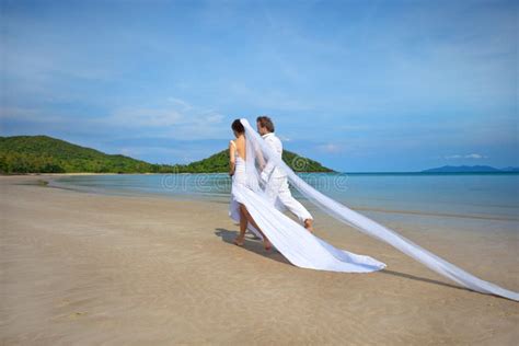 Island wedding stock photo. Image of outdoors, dress - 19704888