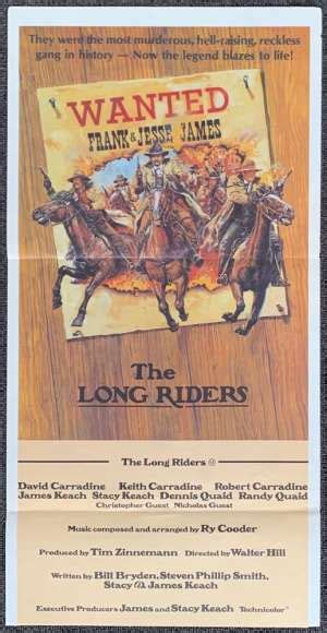 All About Movies - The Long Riders Poster Original Daybill 1980 David ...