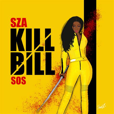 Sza - Kill Bill Cover Art on Behance