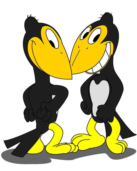 Heckle And Jeckle the talking magpies by comedyestudios on DeviantArt