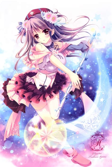 original characters, Flowers, Magic, Anime, Anime girls HD Wallpapers ...