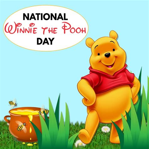 Copy of National Winnie the Pooh Day, Winnie the Pooh | PosterMyWall