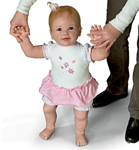 Isabellas First Steps Interactive Walking Baby Doll [0302032001] - 'Isabella's First Steps ...