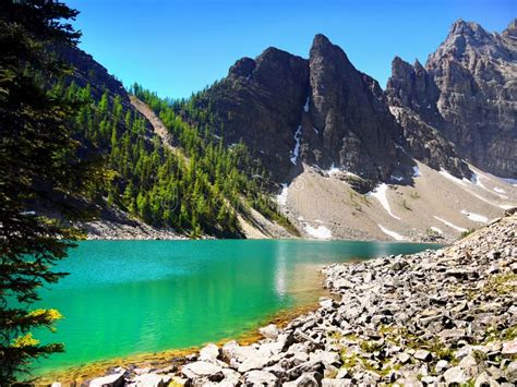Canadian Rockies and Lakes stock photo. Image of columbia - 98445550