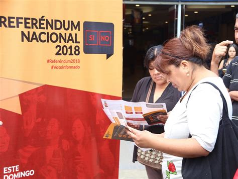 Referéndum 2018: Estas son las cuatro preguntas sometidas a consulta popular | News | ANDINA ...