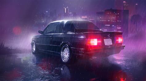 1920x1080 Car Raining Night Laptop Full HD 1080P HD 4k Wallpapers, Images, Backgrounds, Photos ...