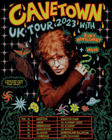 cavetown in 2023 | Concert posters, Tour posters, Music poster