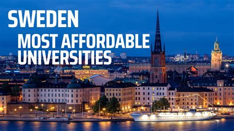 Study in Sweden| Most AFFORDABLE UNIVERSITIES in Sweden 👨‍🎓| #shorts - YouTube