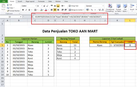 Rumus Excel Sumif Dengan 2 Kriteria Excel Dan Rumus Microsoft Excel | Images and Photos finder