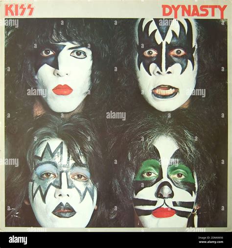 Kiss - Dynasty - Vintage vinyl album cover Stock Photo - Alamy