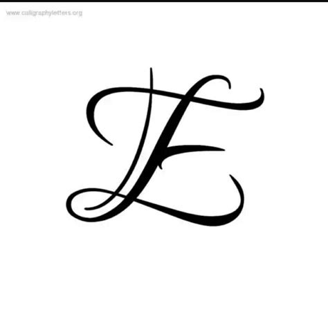 E letter | Tattoo name fonts, Lettering, Hand lettering alphabet