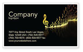 Music Business Card Ideas