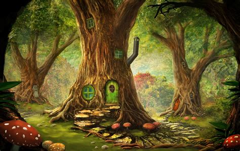 Housetree by waltervermeij on DeviantArt | Fantasy artwork, Mystical ...