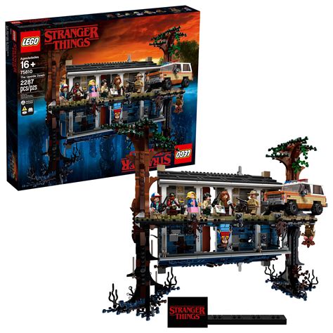 LEGO Stranger Things The Upside Down 75810 Byers' House Model Building Set - Walmart.com