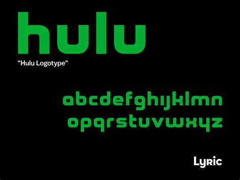 Hulu Logotype by LyricWest on DeviantArt