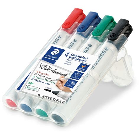 Staedtler Lumocolor Whiteboard Markers 4 Pack | BIG W