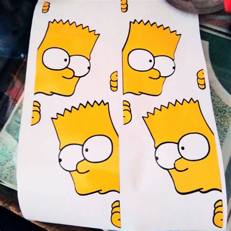 Bart Simpson Motorcycle Stickers | Reviewmotors.co