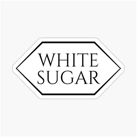 "White Sugar Label - Simple Esthetic Pantry Organization Labels ...