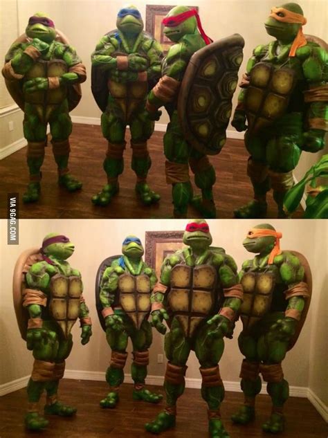 DIY Ninja Turtle Costumes