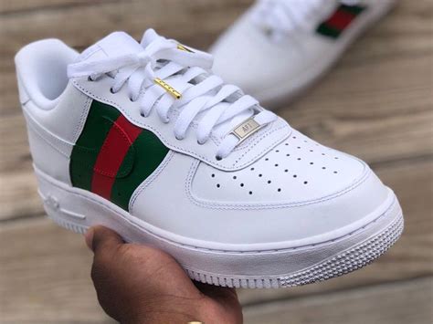 Custom Gucci Af1s in 2020 | Nike shoes air force, Sneakers fashion ...