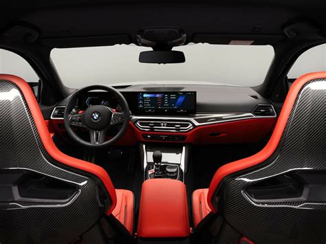 2023 BMW M3 Sedan Interior With iDrive 8 Revealed In Official Image