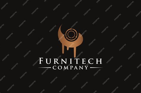 Premium Vector | Modern furniture logo