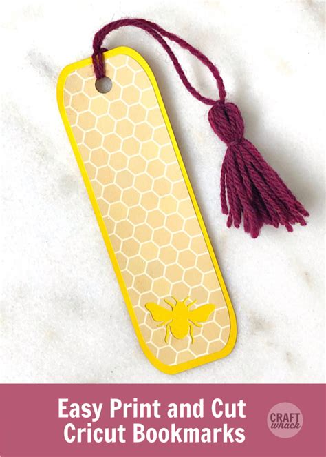 Easy Paper Bee Bookmark – Craftwhack