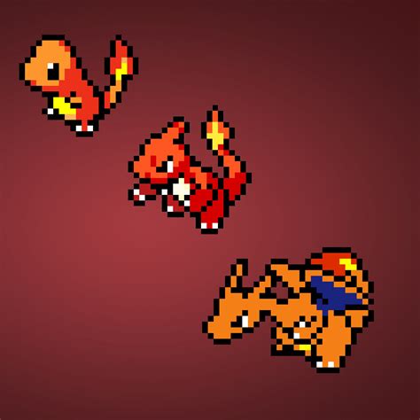 8 Bit Pokemon Charizard