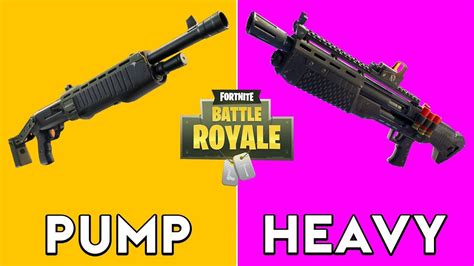 New Pump Shotgun vs Heavy Shotgun - YouTube