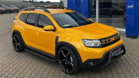 Dacia Duster Gets A Low-Ride Sporty Makeover With CarPoint Yellow Edition