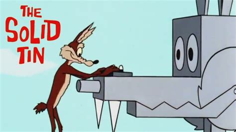 The Solid Tin Coyote 1966 Looney Tunes Wile E. Coyote and Road Runner Cartoon Short Film