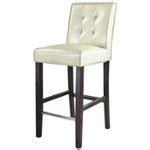 Best Buy: CorLiving Bonded Leather Chair Cream white; Dark espresso DAD-413-B