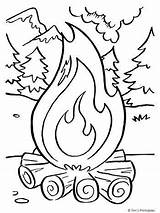 Campfire Coloring Page – Tims Printables  Camping coloring Pages sketch template