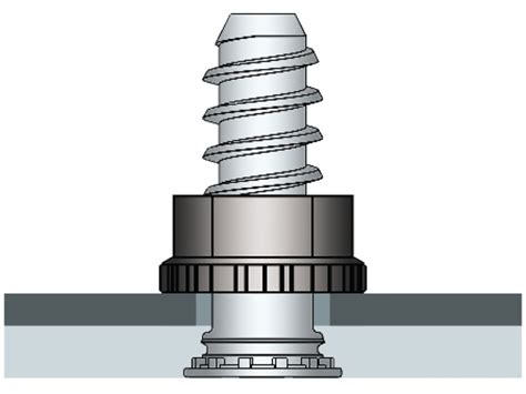 Part # FH-X5-20X, Flush-Head Studs with X-Press™ Thread Profile – Type FHX – Metric On ...