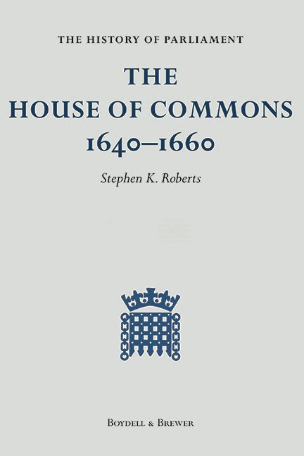 The History of Parliament: The House of Commons 1640-1660 [Volume V]