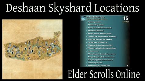 Deshaan Skyshard Locations [Elder Scrolls Online] ESO - YouTube