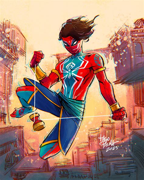 ArtStation - Indian Spiderman - Pavitr Prabhakar