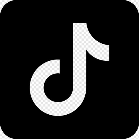 tiktok logo png black and white - Linette Thorpe