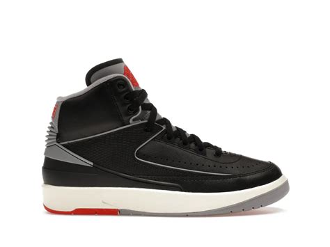 Jordan 2 Retro Black Cement (GS) Kids' - DQ8562-001 - US