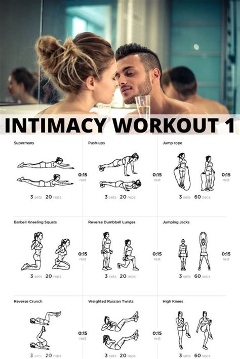 an image of a woman and man doing exercises