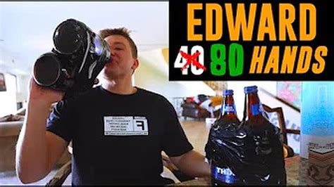 Edward 80 Hands Challenge! - Deleted Stevewilldoit Video