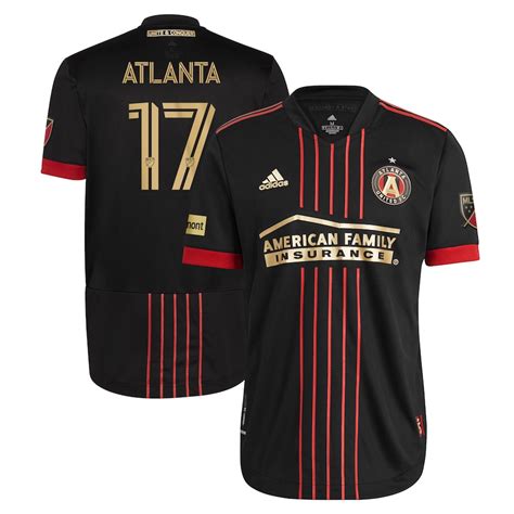 Men's Atlanta United FC Atlanta Supporters adidas Black 2021 The BLVCK Kit Authentic Jersey