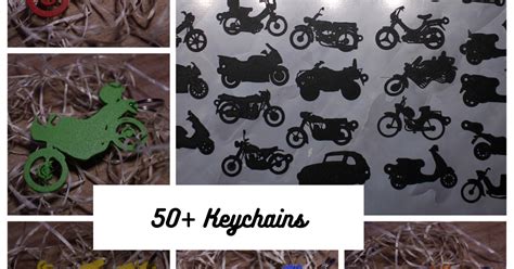 50+ Keychains of moped, scooter, veteran and motorcycle by Vize3Dtisku ...